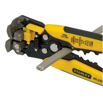 Alicate Automático Ajust. Desencapador e Crimpador STANLEY 8" 96-230 - Imagem 4