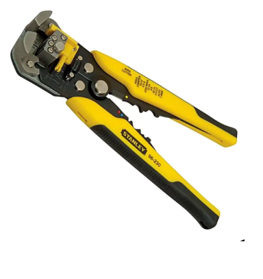 Alicate Automático Ajust. Desencapador e Crimpador STANLEY 8" 96-230