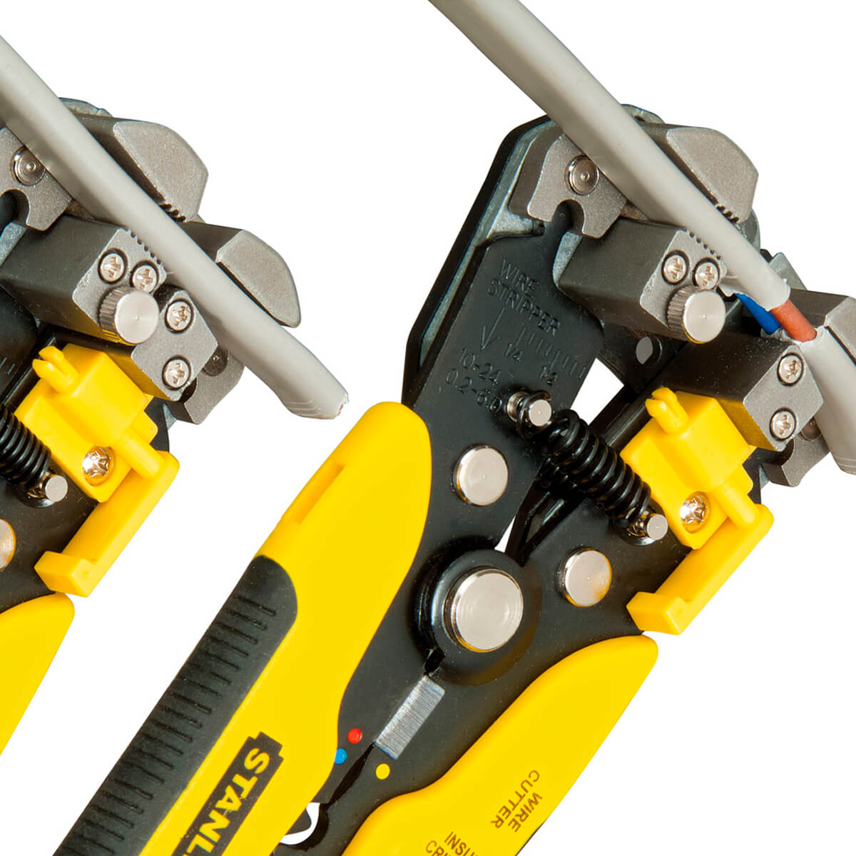 Alicate Automático Ajust. Desencapador e Crimpador STANLEY 8" 96-230 - Imagem 3