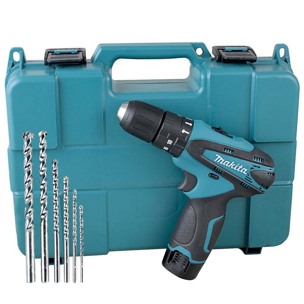 Furadeira e Parafusadeira de Impacto Makita HP330DWE 12V 3/8" 110-220V - Imagem 2