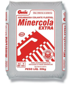 Argamassa Cimentcola Minercola AC-II Externo/Interno 20kg