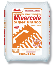 Argamassa Cimentcola AC-III Branca 20kg 10 em 1